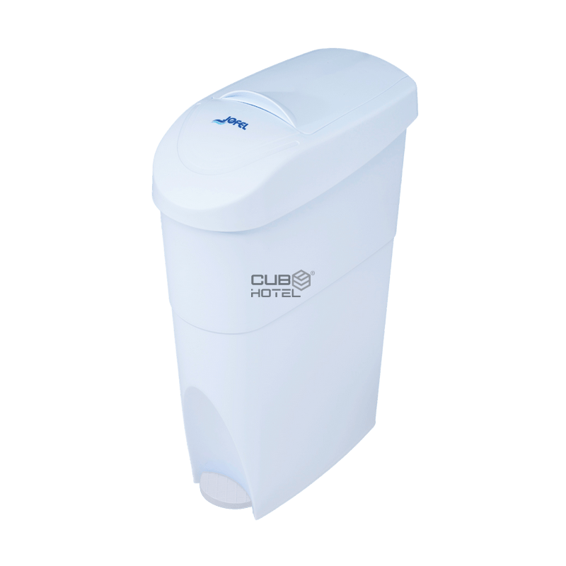 Contentor Higiénico com Pedal 15L Branco